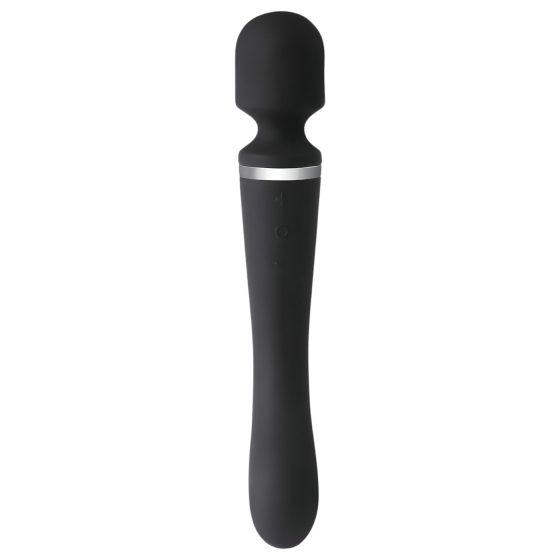 Lonely Boat - Battery-Powered 2-in-1 Massage Vibrator (Black)