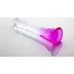 Lonely Lance - Suction Cup Dildo (Purple-Clear)