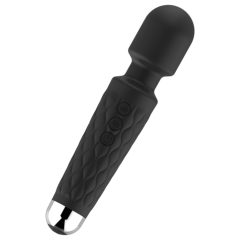 Lonely 20 Function Rechargeable Massager Vibrator (Black)