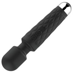 Lonely 20 Function Rechargeable Massager Vibrator (Black)