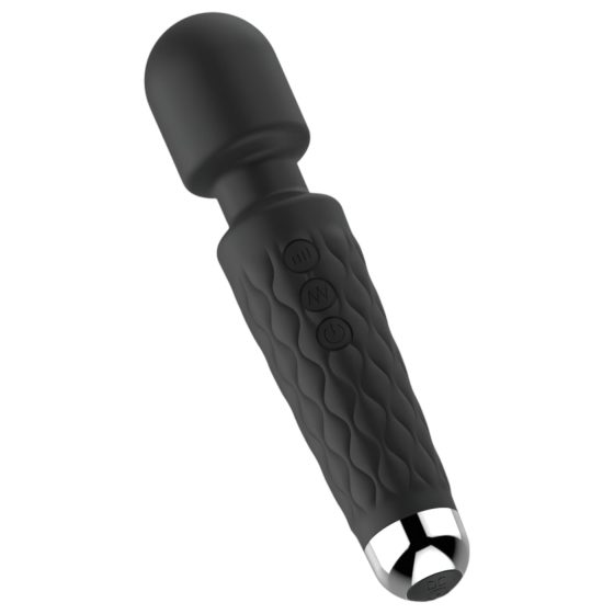 Lonely 20 Function Rechargeable Massager Vibrator (Black)