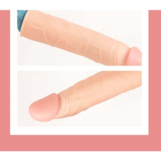 Lonely Max - Realistic Vibrator (17cm) - Natural