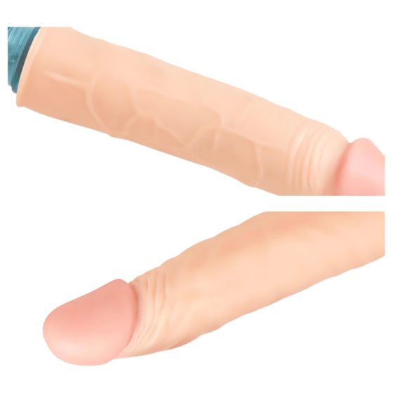 Lonely Max - Realistic Vibrator (17cm) - Natural