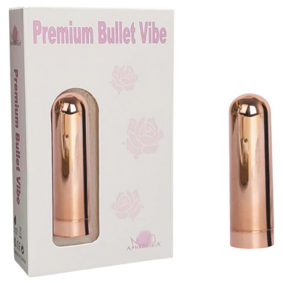 Lonely Gold - Rechargeable, Waterproof Mini Stick Vibrator (Gold)