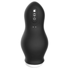   Lonely My-Dragon - Battery-Powered Suction Vibrating Masturbator (Black)