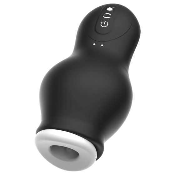 Lonely My-Dragon - Battery-Powered Suction Vibrating Masturbator (Black)