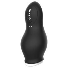   Lonely My-Dragon - Battery-Powered Suction Vibrating Masturbator (Black)