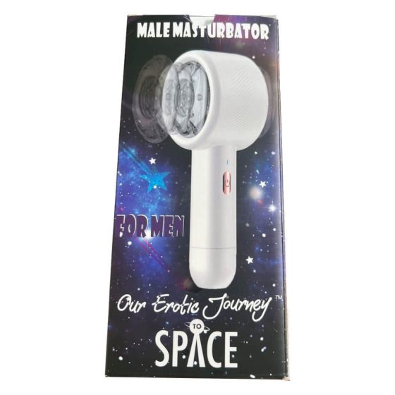 Lonely Space - Rechargeable masturbator (white)