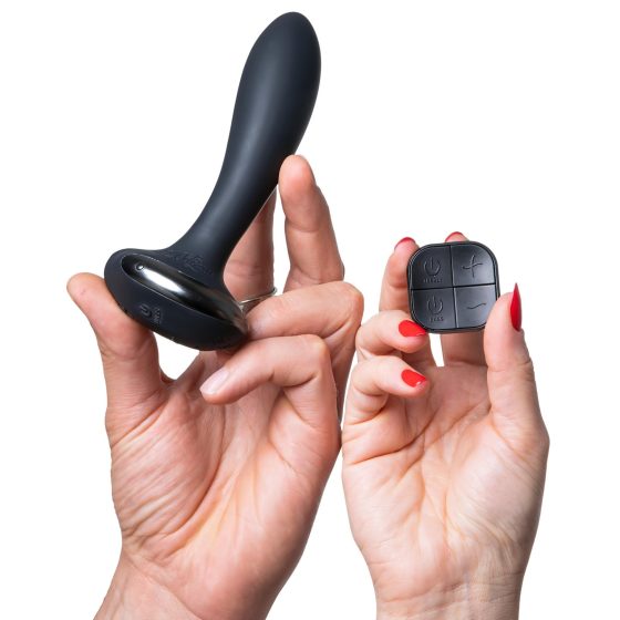 HOT Octopuss PleX with Flex - Wireless Black Anal Vibrator