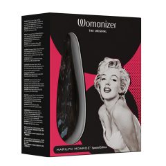   Marilyn Monroe Womanizer - Rechargeable Air Wave Clitoral Stimulator (Black)