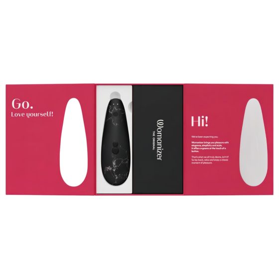 Marilyn Monroe Womanizer - Rechargeable Air Wave Clitoral Stimulator (Black)