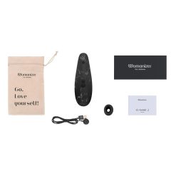   Marilyn Monroe Womanizer - Rechargeable Air Wave Clitoral Stimulator (Black)