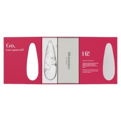   Marilyn Monroe Womanizer - Rechargeable Clitoral Stimulator (White)