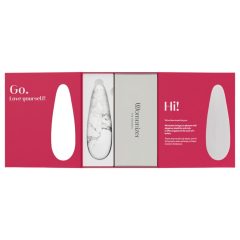   Marilyn Monroe Womanizer - Rechargeable Clitoral Stimulator (White)