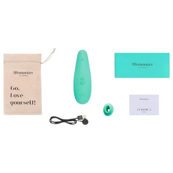 Womanizer Marilyn Monroe - Rechargeable Air Wave Clitoral Stimulator (Turquoise)