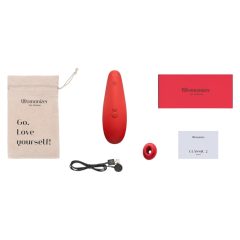   Marilyn Monroe Battery-Powered Air-Pulse Clitoral Stimulator (Red)