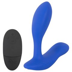 We-Vibe Vector+ - Rechargeable Smart Anal Vibrator (Blue)