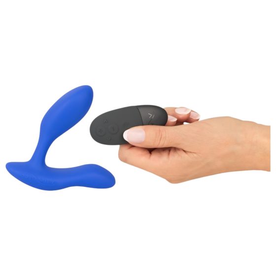 We-Vibe Vector+ - Rechargeable Smart Anal Vibrator (Blue)