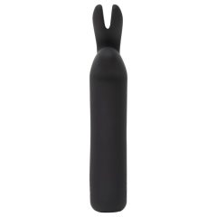 Happy Rabbit Bullet - Rechargeable Bunny Vibrator (Black)