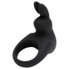 Happyrabbit Vibrating Cock Ring - Rechargeable (Black)