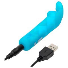 Happy Rabbit Bullet - Rechargeable Rabbit Vibrator (Blue)