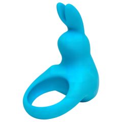 Happyrabbit Rechargeable Vibrating Cock Ring (Blue)