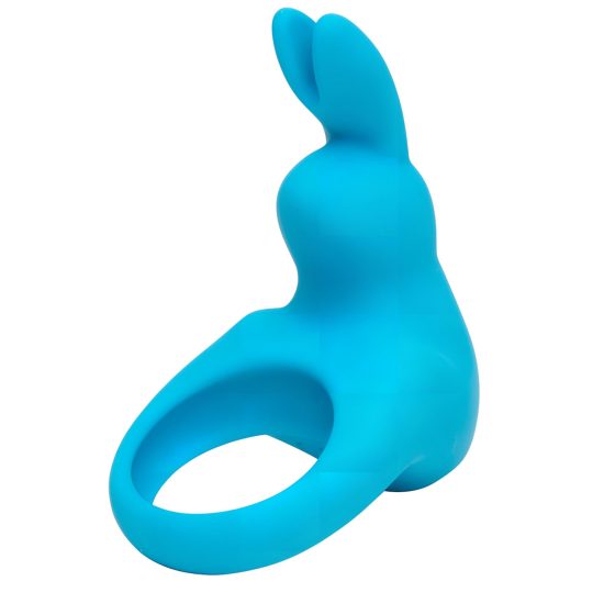 Happyrabbit Rechargeable Vibrating Cock Ring (Blue)