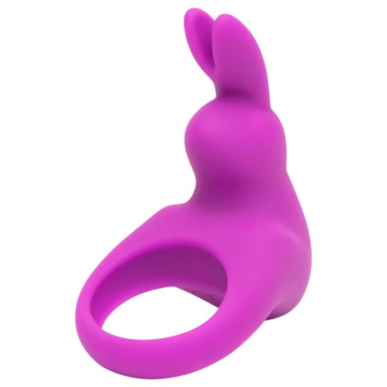 HappyRabbit Cock - Rechargeable Vibrating Cock Ring (Purple)