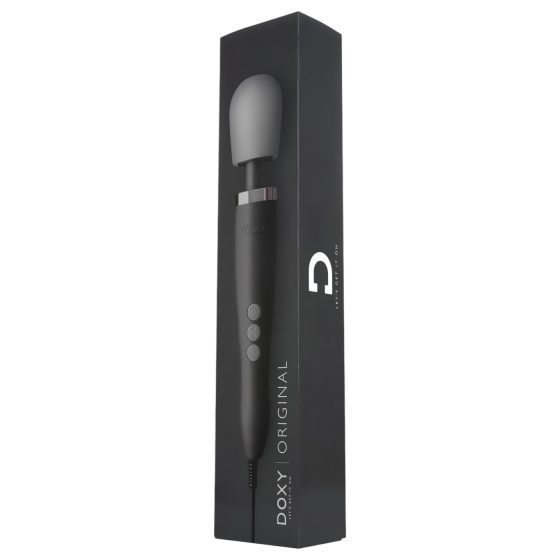 Doxy Wand Original - Mains-Powered Massage Vibrator (Black)