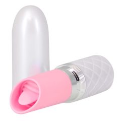 Pillow Talk Lusty - Battery Operated, Tongue Vibrator (Pink)