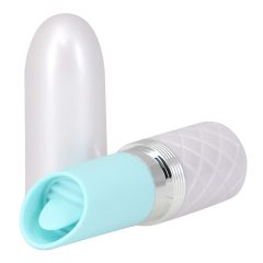 Pillow Talk Lusty - Rechargeable Tongue Vibrator (Turquoise)