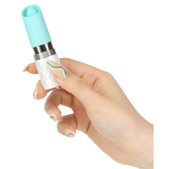 Pillow Talk Lusty - Rechargeable Tongue Vibrator (Turquoise)