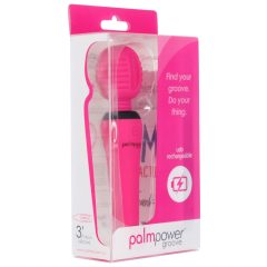 PalmPower groove - rechargeable vibrator massager (pink)