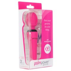 PalmPower Groove - Rechargeable Massage Vibrator (Pink)