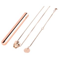 le Wand - luxurious vibrator necklace - (rose gold)