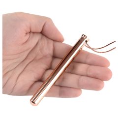 le Wand - luxurious vibrator necklace - (rose gold)