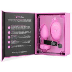   b-vibe heart - Rechargeable, Radio-Controlled Anal Vibrator (Pink)
