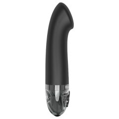   Mystim Right on Ron E-Stim - Rechargeable Electro G-Spot Vibrator (Black)