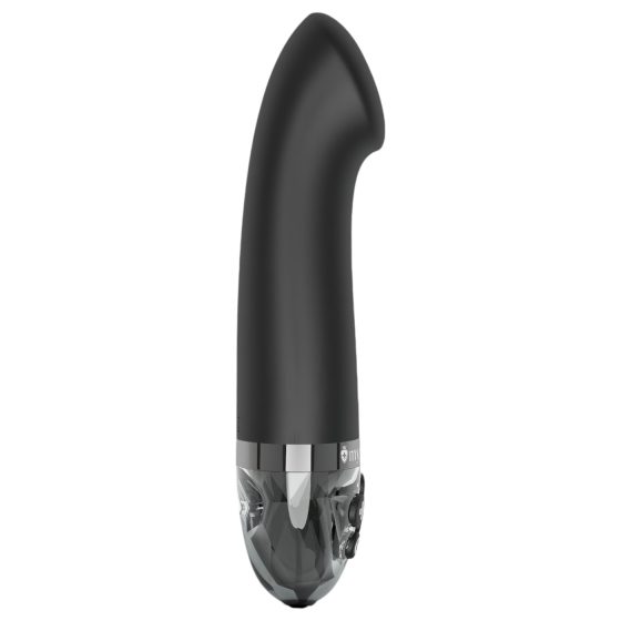 Mystim Right on Ron E-Stim - Rechargeable Electro G-Spot Vibrator (Black)