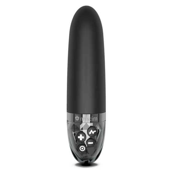 mystim Sleek Freak E-Stim - Rechargeable Electro Rod Vibrator (Black)