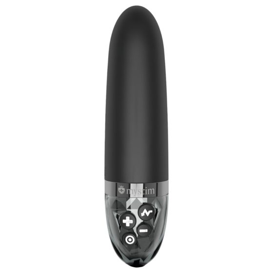 mystim Sleek Freak E-Stim - Rechargeable Electro Rod Vibrator (Black)