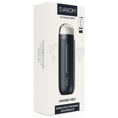   Svakom Hannes Neo - Smart Warming Masturbator with Up-Down Motion (Blue)