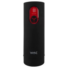 WYNE 07 - Rechargeable Vibrating Suction Masturbator (Black)