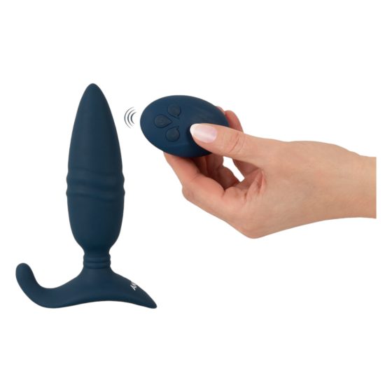 ANOS - Radio-Controlled Thrusting Anal Vibrator (Blue)