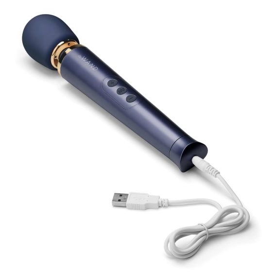 Le Wand Petite - Exclusive, Rechargeable Massage Vibrator (Blue)