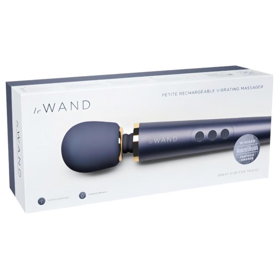 Le Wand Petite - Exclusive, Rechargeable Massage Vibrator (Blue)