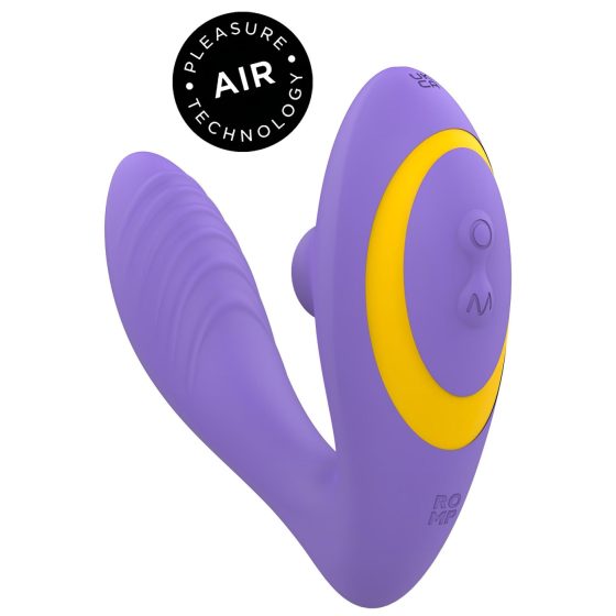 ROMP Reverb - Air Wave 2-in-1 G-spot Vibrator (Purple)