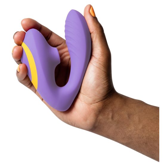 ROMP Reverb - Air Wave 2-in-1 G-spot Vibrator (Purple)