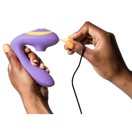 ROMP Reverb - Air Wave 2-in-1 G-spot Vibrator (Purple)