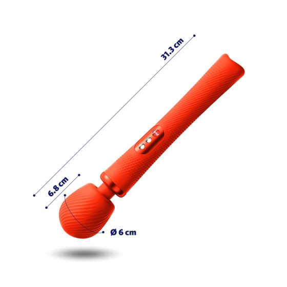 Fun Factory VIM - battery operated massaging vibrator (orange)